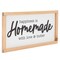 Happiness is Homemade Sign, Wooden Farmhouse Kitchen Wall Décor